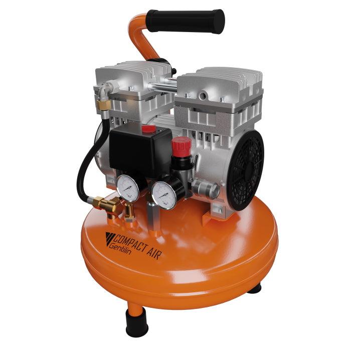 Portable oil-free compressor 0.75 kW, 2 cylinders - B150/10 Gentilin - Weagorà