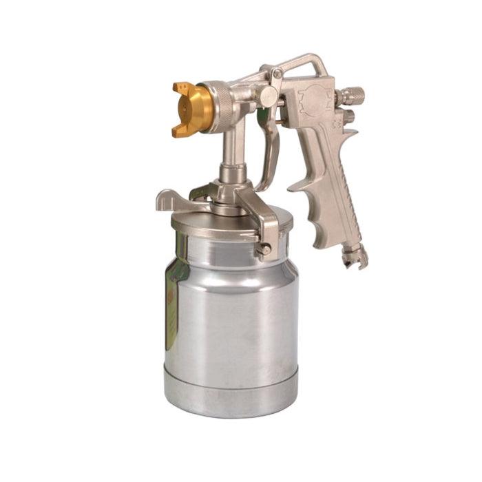 Professional aluminium spray gun with clamp type tank 1 kg - Weagorà