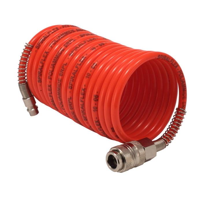 Spiral hose with universal quick coupler and connection - Weagorà